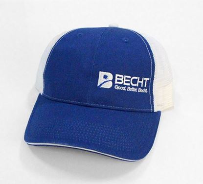 Picture of Royal Blue/White Mesh Cap