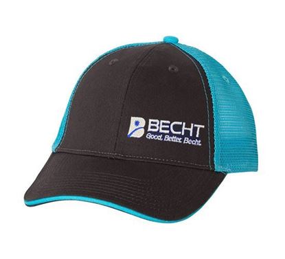 Picture of Teal/Charcoal Mesh Cap