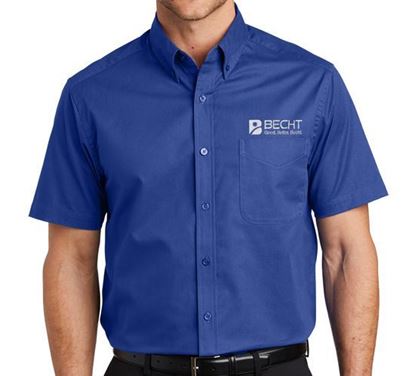Picture of Port Authority® Short Sleeve Easy Care Shirt (Royal Blue)