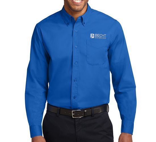 Picture of Port Authority® Long Sleeve Easy Care Shirt (Royal Blue)
