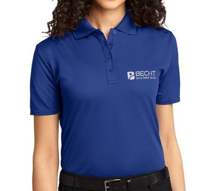 Picture of Port Authority® Ladies Dry Zone® Ottoman Polo (Royal Blue)