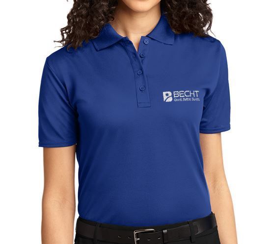 Picture of Port Authority® Ladies Dry Zone® Ottoman Polo (Royal Blue)