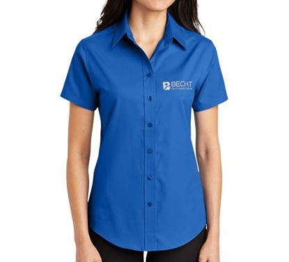 Picture of Port Authority® Ladies Short Sleeve Easy Care Shirt (Royal)